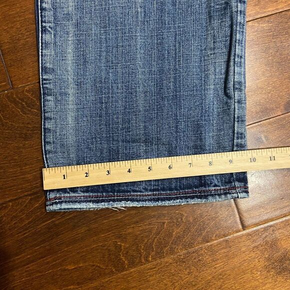 LRG Lifted Research Group Relaxed Dual Tone Denim Blue Jeans Mens Size W38 x L34 - Picture 9 of 9